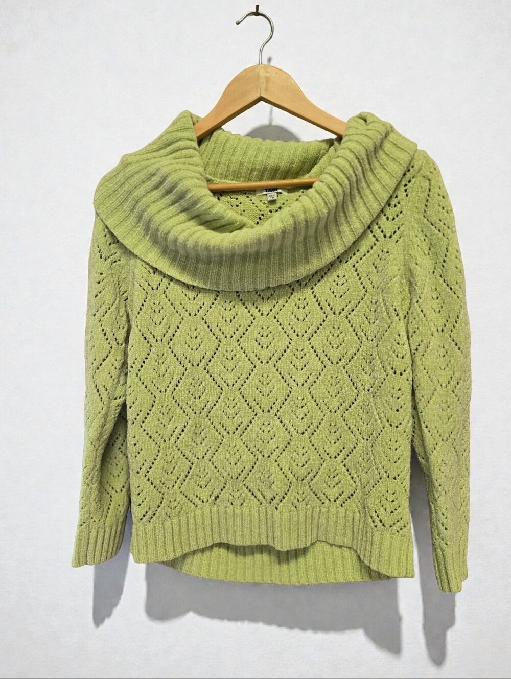 Vintage Tabi Pointelle Knit Sweater | Size M